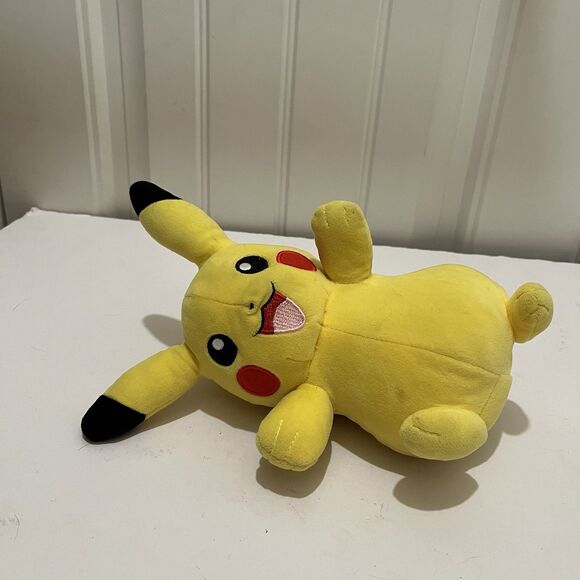 Pokémon Pikachu 10" Plush Stuffed Animal Toy 2018 Wicked Cool Toys WCT Nintendo - Picture 9 of 9